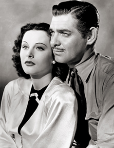 Hedy Lamar & Clark Gable studio portrait