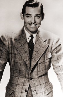 Clark Gable portrait