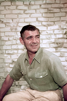 Clark Gable portrait