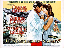 It Started in Naples lobby card