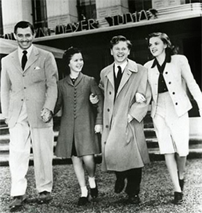 Gable, Temple, Rooney, and Garland
MGM Studios 1941
