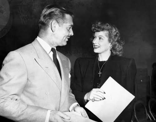 Gable & Lucille Ball, 1946