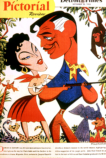 1940's caricature