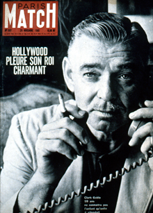Clark Gable on Cover of Life Magazine